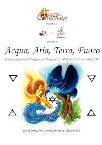 Acqua, Aria, Terra, Fuoco